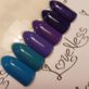 LoveNess Gel Polish Posh Blue kleuren