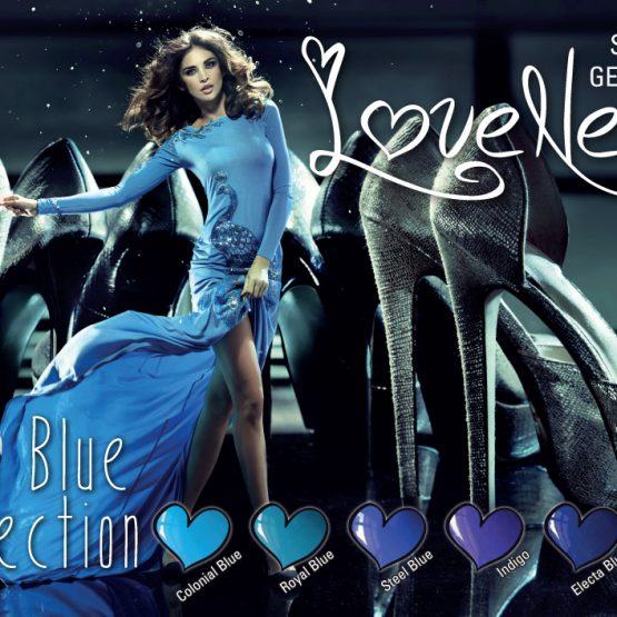 LoveNess Gelpolish Posh Blue