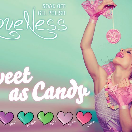 LoveNess Gelpolish Sweet as Candy