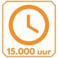 15000uur