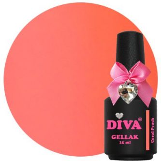 Diva Gellak Coral Peach 15 ml