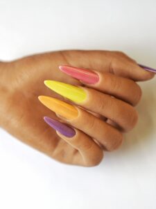 Nail Shadow Iris Purple, Perfect Peach, Lemon Yellow, Ballet Pink.jpg