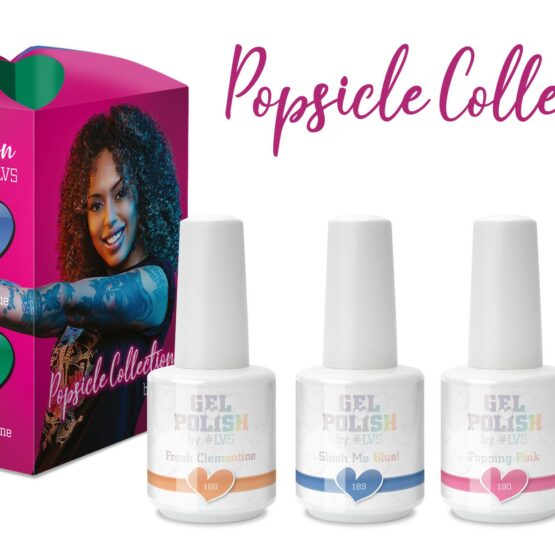 LoveNess Gelpolish Popsicle Box & Bottles