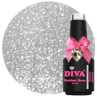 Diva Rubberbase Crystal Crystal - Nagelbenodigdheden.nl